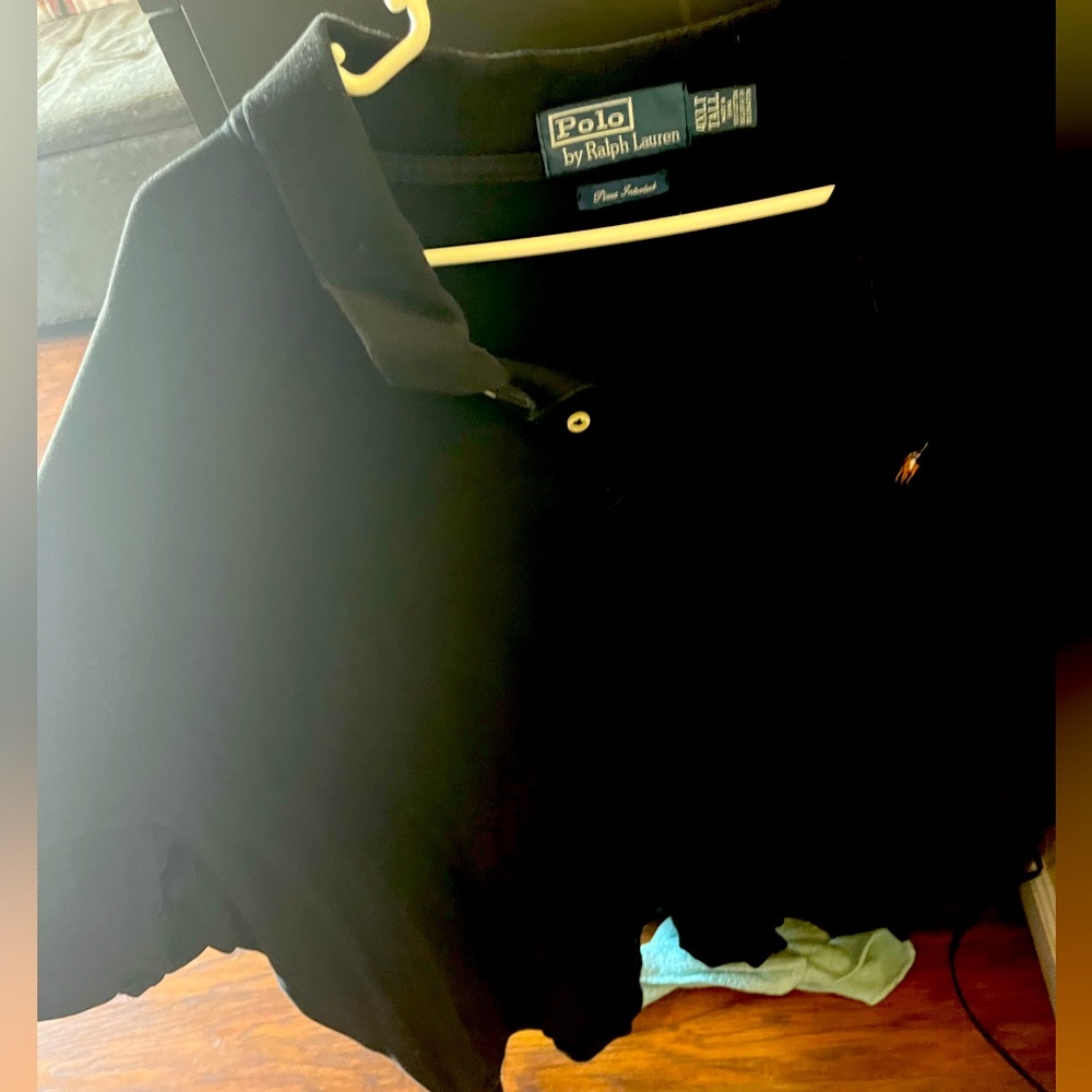 Black polo by Ralph Lauren 4XLT